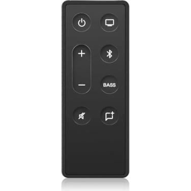 Imagem de Geesio Controle remoto de substituição para alto-falante Bose TV e Solo Soundbar Series II, compatível com Bose Solo 5 10 15 II, sem necessidade de programação