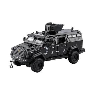 Imagem de Modelo De Carro Off-Road Blindado Em Escala 1:32 Com Som E Luz Para Cr
