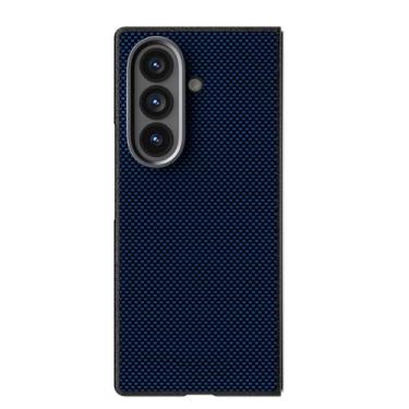 Imagem de LYJSMGZ Capa magnética para Samsung Z Fold7, proteção total da câmera, à prova de choque, capa fina e antiimpressões digitais, suporta carregamento sem fio, azul, Z Fold 7