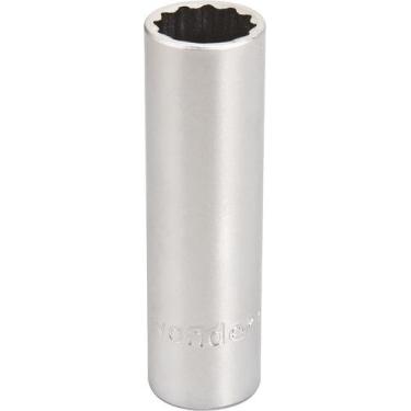 Imagem de Soquete estriado enc 1/2" 15mm longo vanád. Vonder