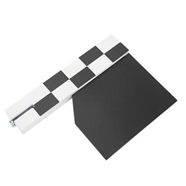 Imagem de Generic Placa de Claquete de Diretor de Cinema, Som Profissional, Cena de Ação, Palmas para Produção de Vídeo, 9,8 X 7,1 pol. (Preto)