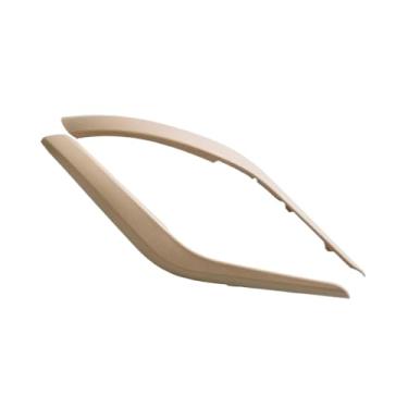 Imagem de Compatível com bmw x1 e84 2010-2016 alça do painel da porta interna do carro esquerda direita capa interior porta braço puxar guarnição bege preto(Beige 2)