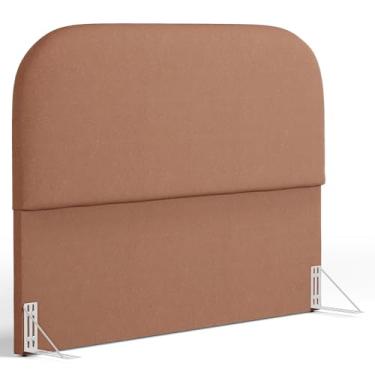 Imagem de Cabeceira Cama Box Casal 140cm Orgânica Lanna W01 Linho Rosê - Lyam Decor