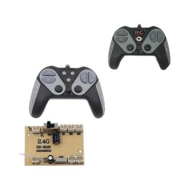 Imagem de Placa transmissora e receptor 2.4G de 6 canais com controle remoto RC 