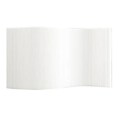 Imagem de Room divider Tela divisória de papel acordeão, salão de beleza de escritório, transmissão ao vivo de casamento, painel de parede de decoração de fundo(3X2M/9.8X6.5FT)