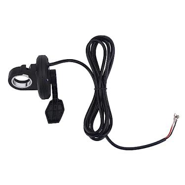 Imagem de Generic Acelerador de Dedo para Bicicleta Elétrica, Acelerador para Bicicleta Elétrica e Scooter, Controle de Velocidade para Usuários da Mão Esquerda ou Direita, Material de Alumínio (Mão Direita)