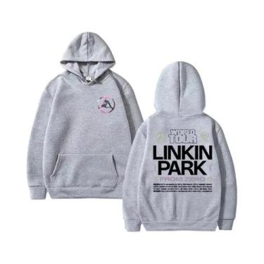 Imagem de Moletom Masculino Estilo Harajuku Linkin Park World Tour Outono Invern