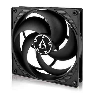 Imagem de ARCTIC P14 PWM PST - Ventilador de PC, ventoinha de caixa de 140 mm com tecnologia de compartilhamento PWM (PST), otimizado para pressão, motor silencioso, computador, velocidade do ventilador: