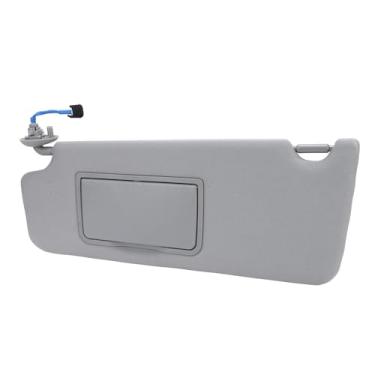 Imagem de aqxreight Protetor Solar para Blocos de Substituição de Carro Cinza Premium 2017-2022, Melhora a Condução, Serve para Pára-, Teto, Fácil Atualização Interior (Esquerda)