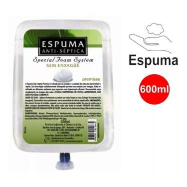 Imagem de Álcool Gel Em Espuma Antisséptico 600ml Premisse