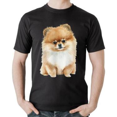 Imagem de Camiseta Algodão Cachorro Spitz Alemão Lulu da pomerânia - Foca na Mod