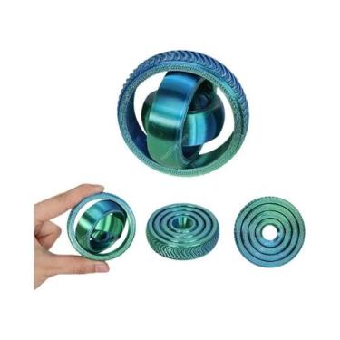 Imagem de Brinquedo De Bola Rotativa Impresso Em 3D, Giroscópio De Dedo, Rotação