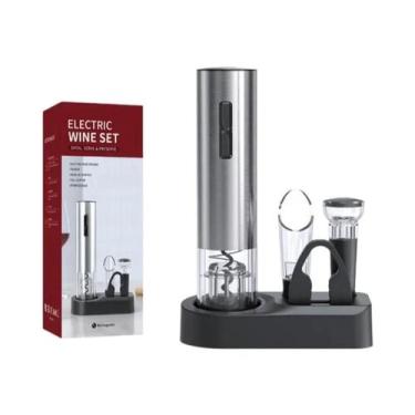 Imagem de Abridor De Garrafa De Vinho Elétrico Automático, Saca-Rolhas De Vinho 