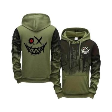 Imagem de Conjunto Casual Masculino Moletom E Calças Versátil Conforto Moda Espo