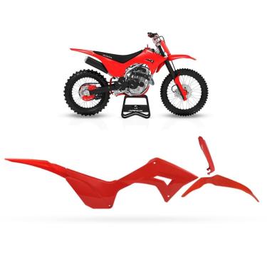 Imagem de Kit Plástico C/ Number Plate Anker Alligator Crf 250f Trilha Enduro Motocross