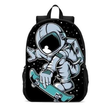 Imagem de Mochila Escolar Infanto Juvenil Astronauta Novidades 0404-Unissex