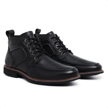 Imagem de Bota Masculina Couro Coturno Confortável e Reforçado-Masculino