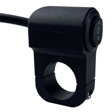 Imagem de Controlador de motocicleta – Botão liga/desliga preciso à prova d'água – Controles de guidão de motocicleta | para carro, bicicleta, adultos, aviões, motocicletas