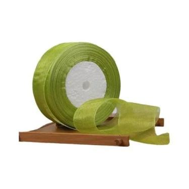Imagem de Fita De Organza 50 Jardas 12-40mm Para Embalagem De Presentes, Casamen
