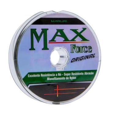 Imagem de Linha Monofilamento Max Force 0.31mm 9.70kg 21lb 100mts - Maruri, 0.31