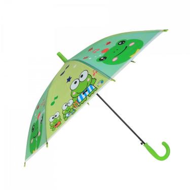 Imagem de Guarda Chuva Infantil Automático Com Estampa De Pvc Menino Ou Menina Sapo