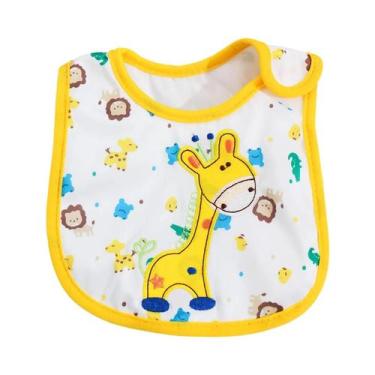 Imagem de Babadores Impermeáveis De Desenho Animado Para Bebês (Meninas E Menino