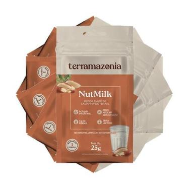 Imagem de Kit 6X: Bebida Vegetal Castanha Do Pará Em Pó Nutmilk Sachê - Terramaz