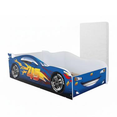 Imagem de Cama Infantil Adesivada Meninas Meninos 100% MDF Com Colchão