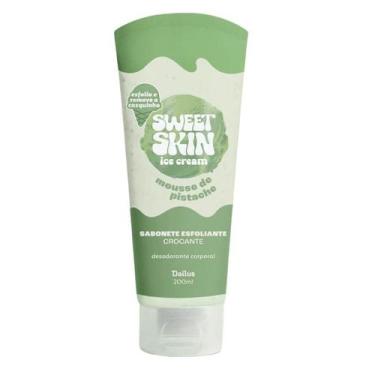 Imagem de Sabonete Esfoliante Crocante Corporal Dailus Sweet Skin Ice Cream Mous