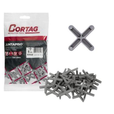 Imagem de Espaçador Nivelador Juntapiso Para Piso Porcelanato 5,0 mm 100pçs Cort