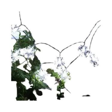 Imagem de Luzes De Natal LED Em Forma De Floco De Neve, Guirlanda De Fadas Para 