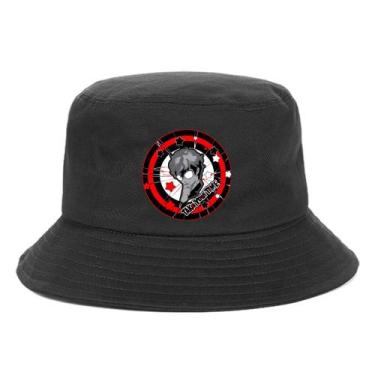 Imagem de Chapéu de sol de pescador de praia unissex Bucket Hat Personas Anime -