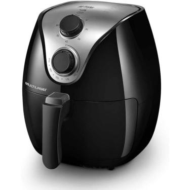 Imagem de Fritadeira AirFryer Multilaser familia 4litros original CE022 220v Preto
