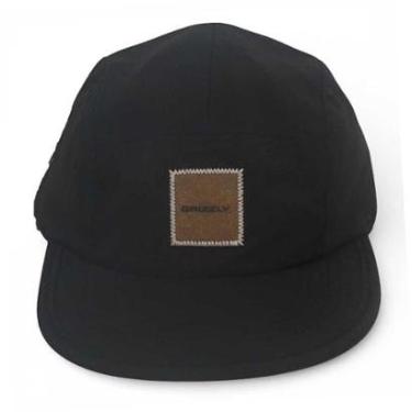 Imagem de Boné Grizzly Five Panel Outdoor Division Camper - Preto-Unissex