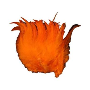 Imagem de Penas Coloridas De Hackle De Galo (50 Peças) Para Moscas De Truta, Sal