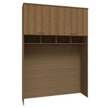Imagem de Guarda Roupa Modulado Ponte 173cm 04 Portas 245cm Alt Setiba - Móveis 