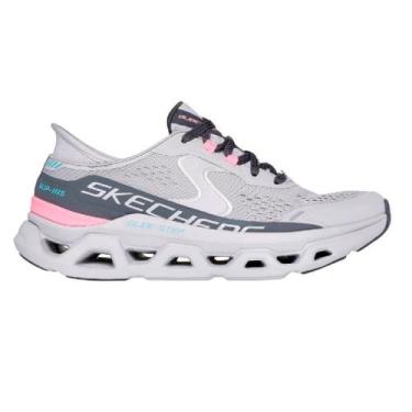 Imagem de Tenis skechers glide-step altus feminino, 39, CINZA/ROSA