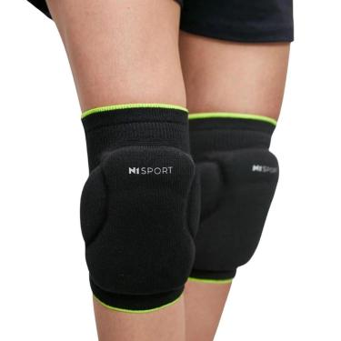 Imagem de Joelheira para Vôlei Flyer N1 Sport Preto-Unissex