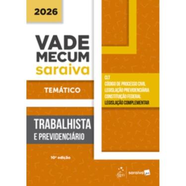 Imagem de Vade Mecum Trabalhista E Previdenciario - 10Ed/26