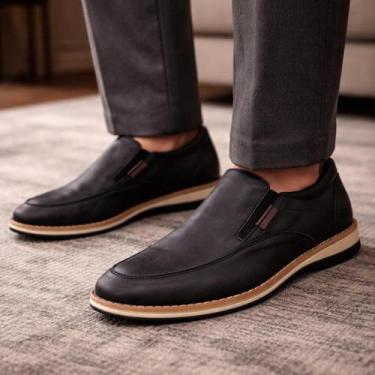 Imagem de Sapato Masculino Mocassim Casual Confortável Social Trabalho Casamento
