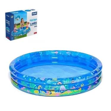 Imagem de Piscina Infantil Inflável De Plástico Pequena 253L Wellmix
