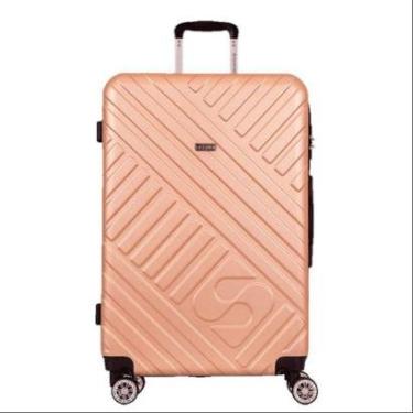 Imagem de Mala Bordo de Viagem Track Sestini em ABS Rodas 360 Ref. 041089-21-Unissex