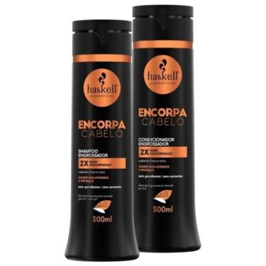 Imagem de KIT SHAMPOO CONDICIONADOR ENCORPA CABELO 300ML CADA HASKELL