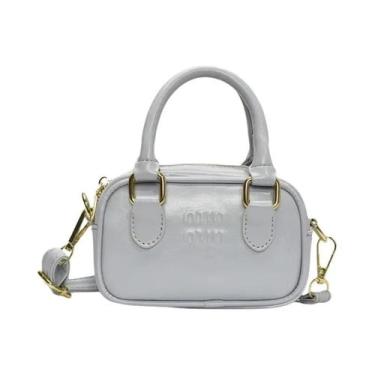 Imagem de Bolsa Transversal Feminina De Luxo Com Alfabeto a Laser, Versátil E Mo