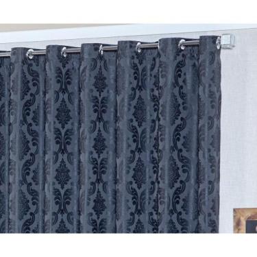 Imagem de Cortina Tecido Jaquard Semi blackout 2,80x1,80 Para Sala e Quarto - ga