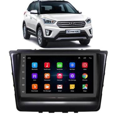 Imagem de Kit Central Multimídia Android Creta 2016 2017 2018 2019 2020 2021 2 D