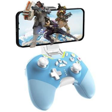 Imagem de Controlador de Juegos Inalámbrico Bluetooth para iPhone Azul - Aghi