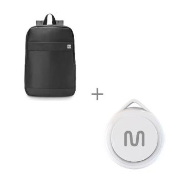 Imagem de Kit Mochila Multilaser Elegance Para Notebook 15.6 Pol + Rastreador Bl