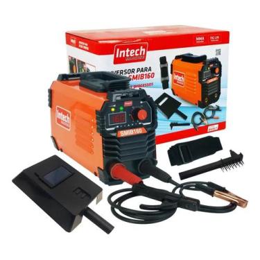 Imagem de Máquina Inversora Solda Intech Smib160 Profissional Frequênc, Bivolt