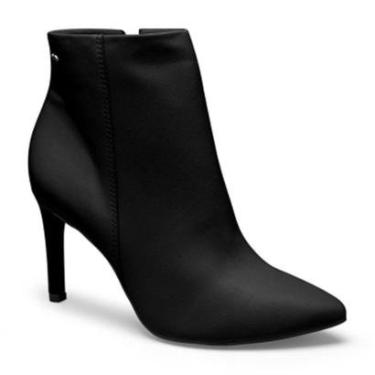 Imagem de Bota Feminina Cano Curto Almeria Preto Dakota DA153-0001-Feminino